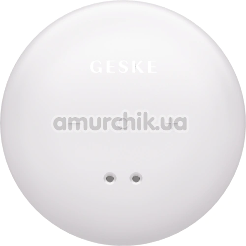 Ультразвуковий масажер для обличчя та тіла Geske Sonic Cool & Warm Face and Body Massager 9 in 1, кремовий