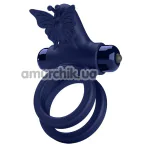 Виброкольцо для члена Pretty Love Passionate Ring IX, синее - Фото №1