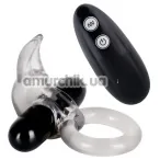Виброкольцо Bunny Remote Vibrating Cockring - Фото №1