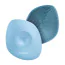 Щетка для тела Geske Body Brush 4 in 1 Suction Mount Metal, голубая - Фото №2