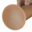 Вибратор с ротацией Dual-Layered Silicone Nature Cock LV410212, телесный - Фото №9