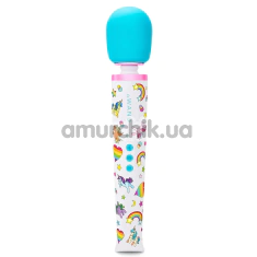 Универсальный вибромассажер Le Wand Unicorn Wand Limited Edition Set, радужный - Фото №1