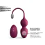 Вагинальные шарики с вибрацией Dorcel Love Balls, бордовые - Фото №5