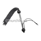 Флоггер DS Fetish Flogger Silicone Temperary S, черный - Фото №1