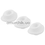 Набор насадок на симулятор орального секса для женщин Womanizer Premium, Classic (Size S), белый - Фото №1