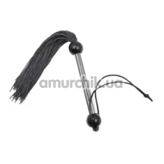 Флоггер DS Fetish Flogger Silicone Temperary S, черный - Фото №1