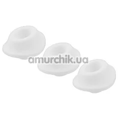Набір насадок на симулятор орального сексу для жінок Womanizer Premium, Classic (Size S), білий - Фото №1