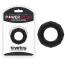 Эрекционное кольцо Power Plus Cock Ring Series LV1434, черное - Фото №7