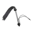 Флоггер DS Fetish Flogger Silicone Temperary S, черный - Фото №1