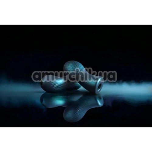 Мастурбатор Dorcel Sili-Cup Dual Sensation, темно-синий