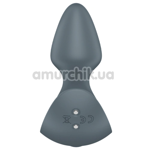 Анальная пробка с вибрацией Satisfyer Booty Absolute Beginners 1, серая