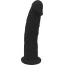 Фаллоимитатор Real Love Premium Silicone Dildo 7.5, черный - Фото №1