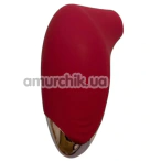 Симулятор орального сексу для жінок Sweet Em Suction Vibrator, бордовий - Фото №1