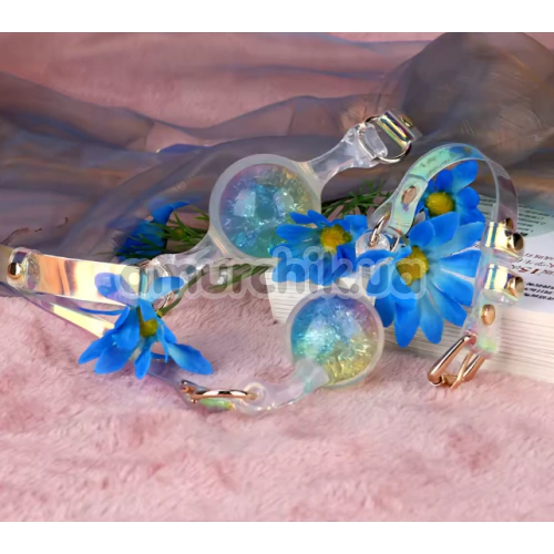 Кляп Univibe Crystal Gag L, різнокольоровий