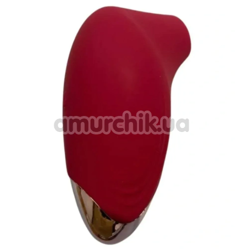Симулятор орального сексу для жінок Sweet Em Suction Vibrator, бордовий - Фото №1