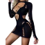 Платье Star Night Sexy Invitation Mini Dress, черное - Фото №1