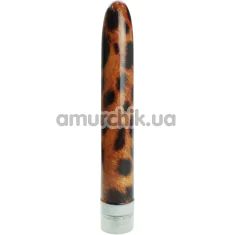 Вибратор Multispeed Super Smoothie 7 Inch Vibrator, леопардовый - Фото №1