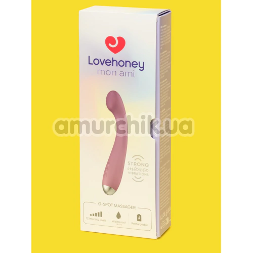 Вібратор для точки G Lovehoney Mon Ami G-Spot Massager, фіолетовий