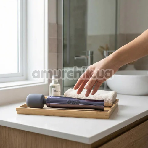 Универсальный вибромассажер MyMagicWand Wand Massager, серый