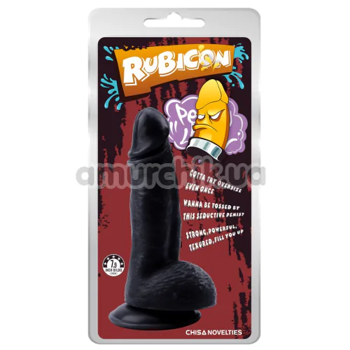 Фаллоимитатор Rubicon Mighty Ravage Penis 7.9, черный