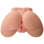 Искусственная вагина и анус с вибрацией Pipedream Extreme Bad Girl Vibrating Ass, телесная - Фото №2
