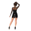 Сукня Guilty Pleasure Datex and Mesh Long Sleeve Dress, чорна - Фото №7