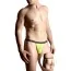 Труси-стрінги чоловічі Mens thongs жовті (модель 4496)