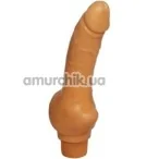 Вибратор Erolin Vibro Erogen Collection 18х3.5 см, телесный - Фото №1