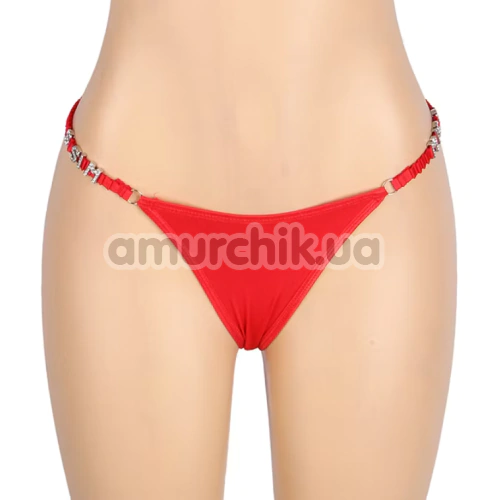 Трусики Star Night Miss Rhinestone Panties, красные