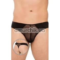 Труси-стрінги чоловічі Thongs чорні (модель 4514) - Фото №1
