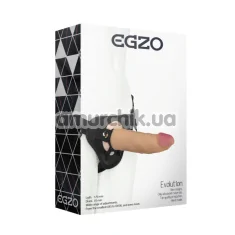 Страпон Egzo Evolution 282096, тілесний - Фото №1