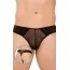 Трусы-стринги мужские Thongs черные (модель 4514)