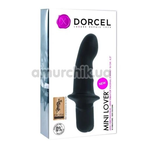 Вибратор для точки G Dorcel Mini Lover, черный