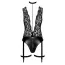 Боди Noir Handmade F297, черное - Фото №4
