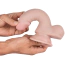 Фаллоимитатор Knight Cock Triple Density Dildo 7.5, телесный - Фото №5