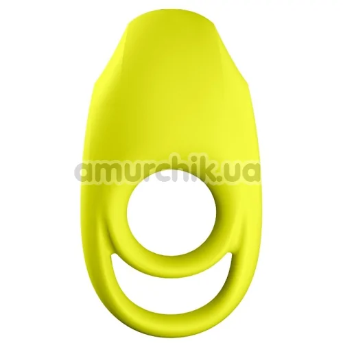 Виброкольцо для члена Satisfyer Spectacular Duo, желтое