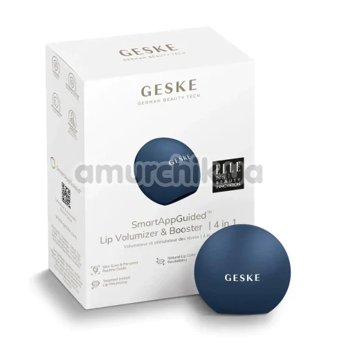 Устройство для увеличения объема губ Geske Lip Volumizer & Booster Small 4 in 1, темно-синее