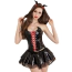 Костюм дьяволицы JSY Sexy Lingerie 5750, черный: корсет + юбка + ободок - Фото №2