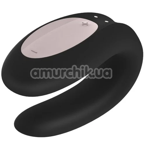 Вибратор Satisfyer Double Joy Partner Vibrator, черный