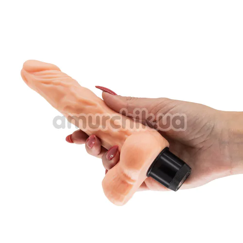 Вибратор Crushious Tormentor, телесный