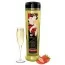 Массажное масло Shunga Erotic Massage Oil Romance Sparkling Strawberry Wine - клубничное вино, 240 мл - Фото №1