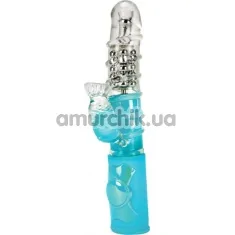 Вібратор Rabbit Vibe Love Me Dreamy Blue, блакитний - Фото №1