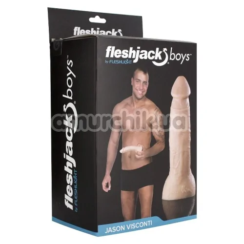 Фалоімітатор Fleshjack Boys: Jason Visconti, тілесний