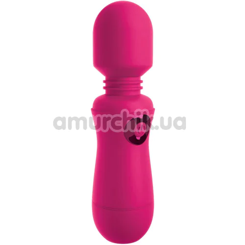 Универсальный вибромассажер OMG! Wands Rechargeable #Enjoy Vibrating Wand, розовый