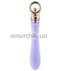 Вибратор с подогревом Zalo Courage Pre-Heating G-spot Massager, фиолетовый - Фото №1