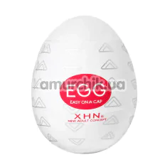 Мастурбатор XHN Egg Easy Ona Cap 0266B, білий - Фото №1