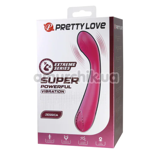 Вібратор для точки G Pretty Love Jessica, рожевий