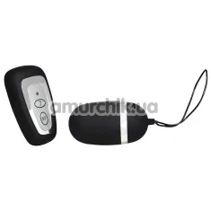 Виброяйцо Velvet Remote Control, черное - Фото №1
