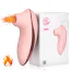 Симулятор орального секса для женщин с подогревом BeYourLover Hiba, розовый - Фото №10