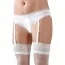 Костюм школярки Cottelli Collection Costumes 2470250 синій: топ + міні-спідниця + трусики + галстук - Фото №3